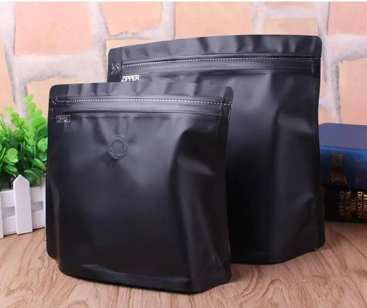 40pcs Air Valve Zipper Pouch Aluminum Foil Coffee Bag Eight Sides Sealed Packet Food Packaging Coffee Bean Powder Packing Bag
40pcs Air Valve Zipper Pouch Aluminum Foil Coffee Bag Eight Sides Sealed Packet Food Packaging Coffee Bean Powder Packing Bag