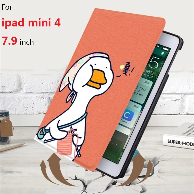 Cute Creative Duck tablet case for ipad mini 4 7.9 inch ultra-thin design with stand case for ipad mini4 7.9" tablet cases
Cute Creative Duck tablet case for ipad mini 4 7.9 inch ultra-thin design with stand case for ipad mini4 7.9" tablet cases