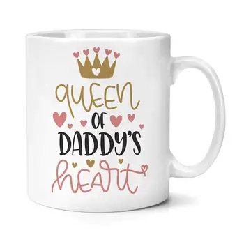 Daughter Gifts Queen of Daddy's Heart Mug
Daughter Gifts Queen of Daddy's Heart Mug