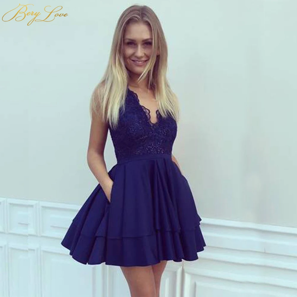 BeryLove Short Nave Blue Homecoming Dresses 2019 Sequined Lace Homecoming Dresses Cheap Graduation Dresses Mini Prom Party Gowns
BeryLove Short Nave Blue Homecoming Dresses 2019 Sequined Lace Homecoming Dresses Cheap Graduation Dresses Mini Prom Party Gowns