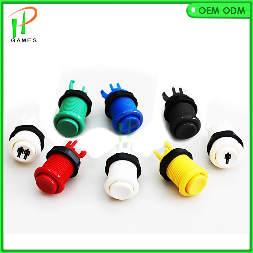 Jamma Arcade Push Button Durable Multicade MAME HAPP Style Long Switch button with micro switch
Jamma Arcade Push Button Durable Multicade MAME HAPP Style Long Switch button with micro switch