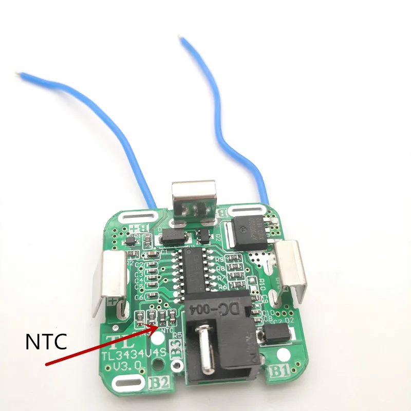 4s bms Hand electric drill lithium battery 14.8v circuit board PCBA board for 3.7V 18650 power battery with DC connector 16.8v
4s bms Hand electric drill lithium battery 14.8v circuit board PCBA board for 3.7V 18650 power battery with DC connector 16.8v