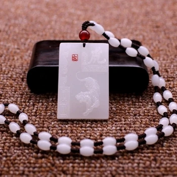 Natural JADESt carved white twelve zodiac Pendant with red rope necklace exquisite men's and women's children's jewelry gifts
Natural JADESt carved white twelve zodiac Pendant with red rope necklace exquisite men's and women's children's jewelry gifts