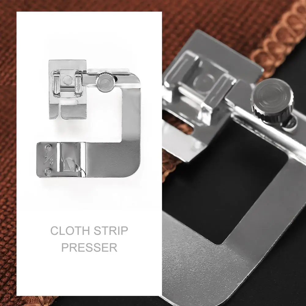 1pc Multi-functional Domestic Sewing Machine Foot Crimped Presser Stainless Steel Sewing Machine Practical Accessories DIY Tools
1pc Multi-functional Domestic Sewing Machine Foot Crimped Presser Stainless Steel Sewing Machine Practical Accessories DIY Tools