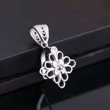 925 Sterling Silver Women Pendant Clasp Semi Mount Pendant fit Amber Turquoise Lapis Lazuli Setting
925 Sterling Silver Women Pendant Clasp Semi Mount Pendant fit Amber Turquoise Lapis Lazuli Setting