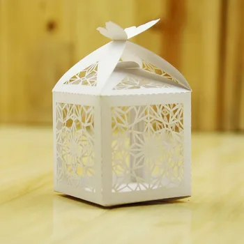 50pcs Pearl Paper Wedding dragee box Laser Cut wedding candy box White Wedding Bonbonniere Box Event & Party Decoration
50pcs Pearl Paper Wedding dragee box Laser Cut wedding candy box White Wedding Bonbonniere Box Event & Party Decoration