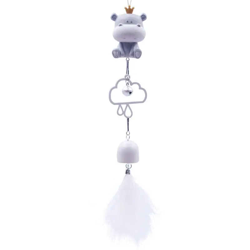 Creative Hippo Bear Feather Wind Chime Resin Craft Model Figurines Miniatures Home Decoration Accessories Birthday Gift Kids Toy
Creative Hippo Bear Feather Wind Chime Resin Craft Model Figurines Miniatures Home Decoration Accessories Birthday Gift Kids Toy