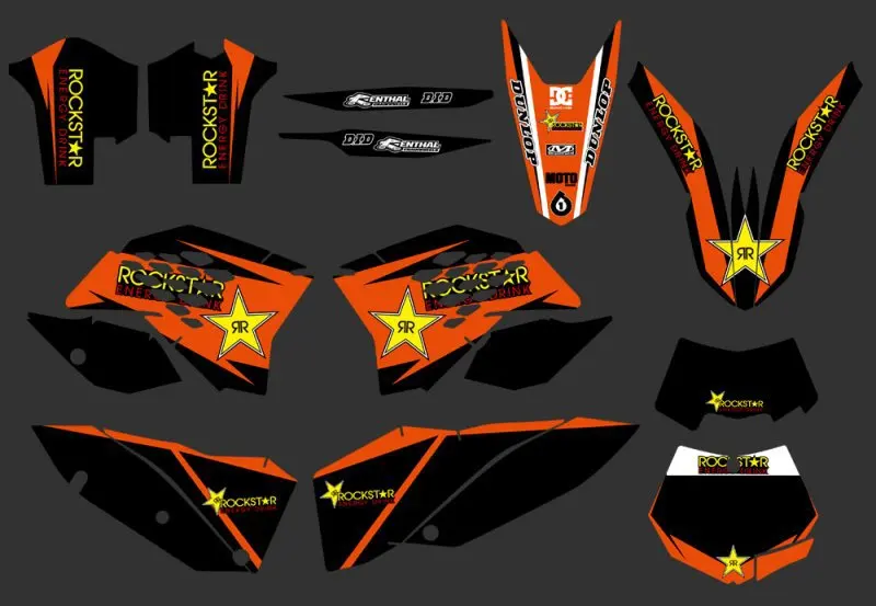 0278 Star NEW TEAM GRAPHICS WITH MATCHING BACKGROUNDS FIT FOR SX XC XC-W EXC Series 2008 2009 2010 2011
0278 Star NEW TEAM GRAPHICS WITH MATCHING BACKGROUNDS FIT FOR SX XC XC-W EXC Series 2008 2009 2010 2011