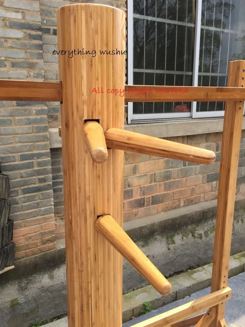 Wing Chun Bamboo Dummy Wing Chun Wooden Dummy Muk Jong Wing Tsun Dummy