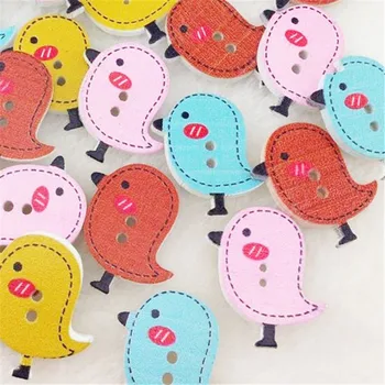 10/50/100PCS Mixed Wooden Buttons Cute Bird Pattern Decorative Buttons 2 Holes Sewing Accessories Craft DIY Scrapbooking WB125
10/50/100PCS Mixed Wooden Buttons Cute Bird Pattern Decorative Buttons 2 Holes Sewing Accessories Craft DIY Scrapbooking WB125