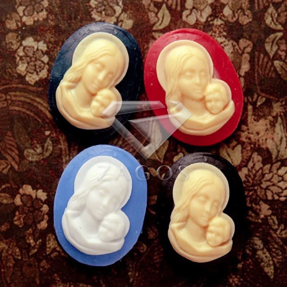 Аксессуары для ювелирных изделий RB0603 2/4 шт.|cabochons wholesalers|cameo cabochoncabochon flat back |
