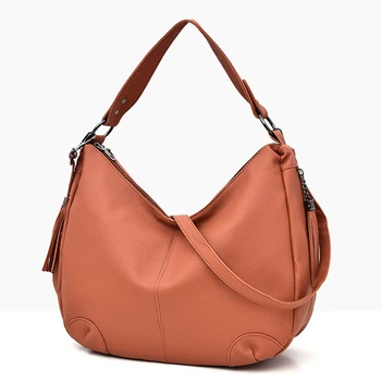 2019 New Handbag Women Bag Shoulder Bags Large Capacity Soft Leather Bags For Women Black Ladies Hand Bags Bolso Mujer
2019 New Handbag Women Bag Shoulder Bags Large Capacity Soft Leather Bags For Women Black Ladies Hand Bags Bolso Mujer
