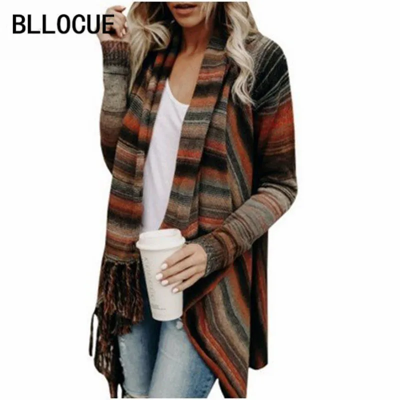 BLLOCUE 2018 Autumn Winter Runway Hot Style Knit Cardigan Baggy Mid-Long Irregular Fringe Shawl Sweater
BLLOCUE 2018 Autumn Winter Runway Hot Style Knit Cardigan Baggy Mid-Long Irregular Fringe Shawl Sweater