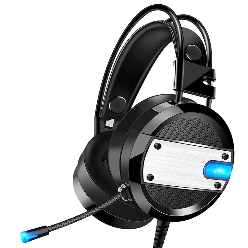 3.5MM PC Gaming Headset Casque Wired PC Stereo LED Light Earphones Headphones with Microphone USB Laptop Tablet Gamer Computer
3.5MM PC Gaming Headset Casque Wired PC Stereo LED Light Earphones Headphones with Microphone USB Laptop Tablet Gamer Computer