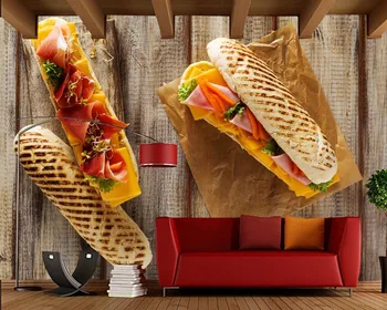 Papel de parede Sandwich Bread Ham Wood planks food wallpaper,living room kitchen fast food shop cafe bar backdrop custom mural
Papel de parede Sandwich Bread Ham Wood planks food wallpaper,living room kitchen fast food shop cafe bar backdrop custom mural