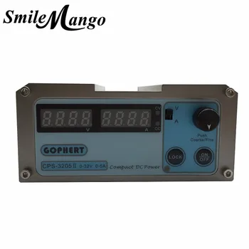Mini 0-30V-32V Adjustable DC Switching Power Supply 5A 160W SMPS Switchable AC 110V (95V-132V) / 220V (198V-264V) input CPS-3205
Mini 0-30V-32V Adjustable DC Switching Power Supply 5A 160W SMPS Switchable AC 110V (95V-132V) / 220V (198V-264V) input CPS-3205
