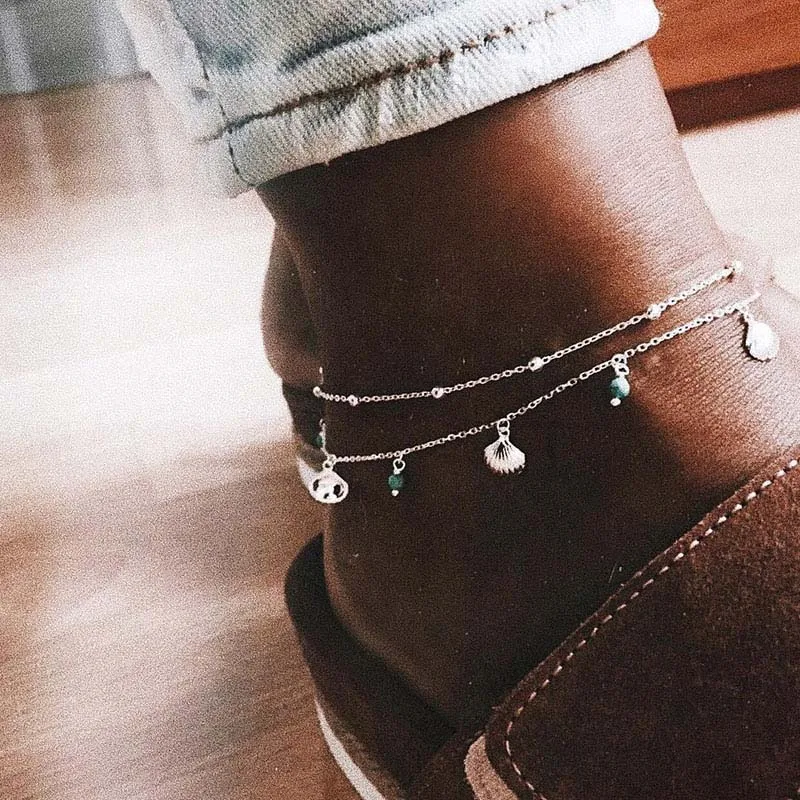 Shell bead Ankle Chains For Women Boho Foot Jewellery Ankle Bracelet Anklet Bohemia Jewelry Leg Pulsera Para Tobillo Joya
Shell bead Ankle Chains For Women Boho Foot Jewellery Ankle Bracelet Anklet Bohemia Jewelry Leg Pulsera Para Tobillo Joya
