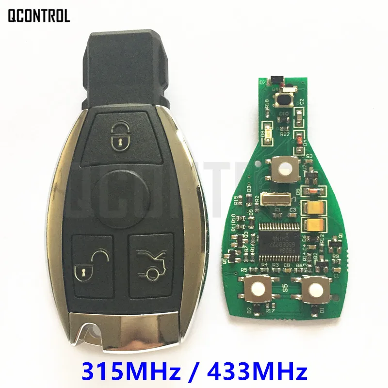 QCONTROL Smart Infrared Key for Mercedes Benz Supports NEC and BGA type Car Remote Controller Year 2000 -
QCONTROL Smart Infrared Key for Mercedes Benz Supports NEC and BGA type Car Remote Controller Year 2000 -