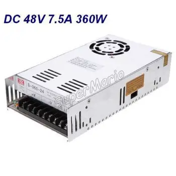 Hot sale MW High Quality 48V 7.5A 360W DC Regulated Switching Power Supply CNC CNC-38
Hot sale MW High Quality 48V 7.5A 360W DC Regulated Switching Power Supply CNC CNC-38