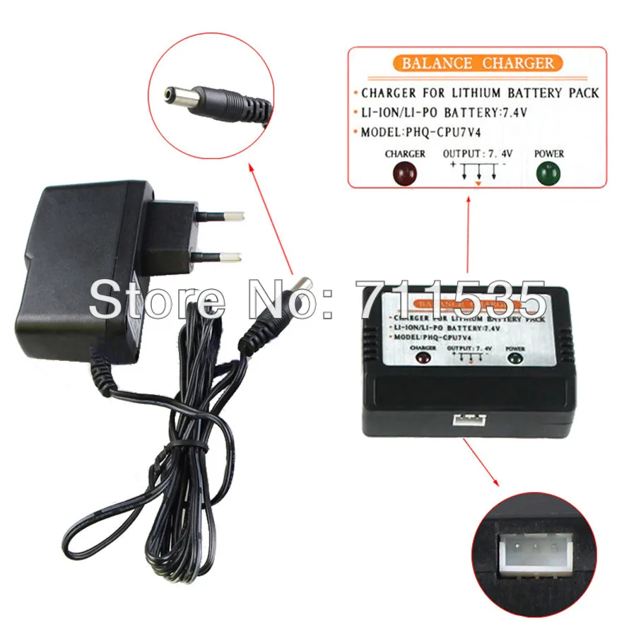 Battery Charger + Adapter Set Parts For WLToys V912 V913 V262 V353 V666 A949 A959 A969 L959 Syma X8 X8C RC Helicopter
Battery Charger + Adapter Set Parts For WLToys V912 V913 V262 V353 V666 A949 A959 A969 L959 Syma X8 X8C RC Helicopter