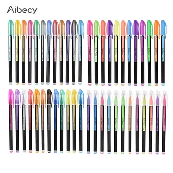 48 Colors Gel Pens Includes Glitter/ Neon/ Gouache/ Metal Pens Marking Highlighting Drawing for Students Coloring Books 
48 Colors Gel Pens Includes Glitter/ Neon/ Gouache/ Metal Pens Marking Highlighting Drawing for Students Coloring Books