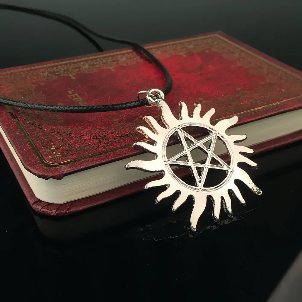 Five-pointed Star Sun Pendant Necklace Supernatural Star Evil rope-chain Necklace for man or woman fasion jewelry 2017
Five-pointed Star Sun Pendant Necklace Supernatural Star Evil rope-chain Necklace for man or woman fasion jewelry 2017