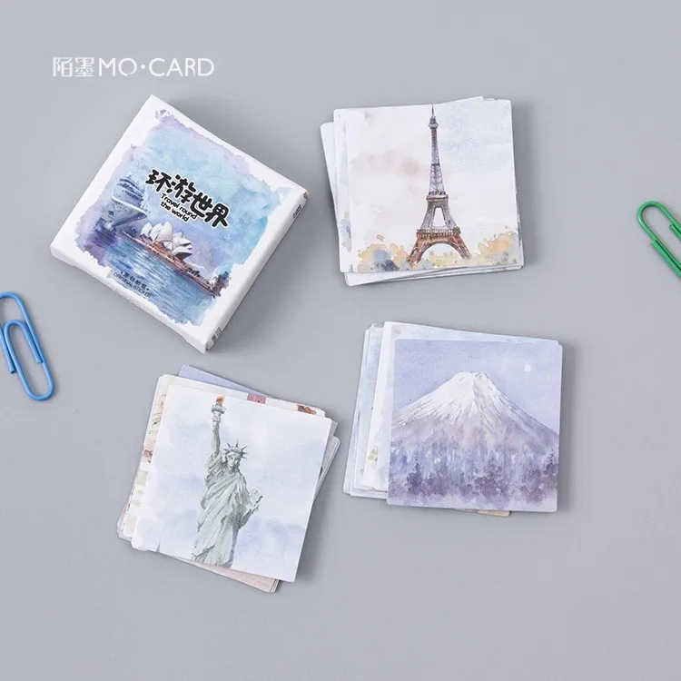 45 pcs/Set Travel round the world Paper Sticker Decoration DIY Handmade Arts Craft Sticker
45 pcs/Set Travel round the world Paper Sticker Decoration DIY Handmade Arts Craft Sticker