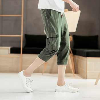 Mens Military Cargo Shorts Summer army green Cotton hemp Shorts men Loose Multi-Pocket Shorts Homme Casual Bermuda Trousers S
Mens Military Cargo Shorts Summer army green Cotton hemp Shorts men Loose Multi-Pocket Shorts Homme Casual Bermuda Trousers S