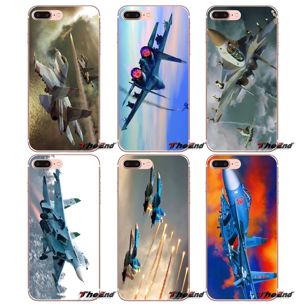 Russian Sukhoi 27 Aircraft Soft TPU Case For iPhone X 4 4S 5 5S 5C SE 6 6S 7 8 Plus Samsung Galaxy J1 J3 J5 J7 A3 A5 2016 2017
Russian Sukhoi 27 Aircraft Soft TPU Case For iPhone X 4 4S 5 5S 5C SE 6 6S 7 8 Plus Samsung Galaxy J1 J3 J5 J7 A3 A5 2016 2017