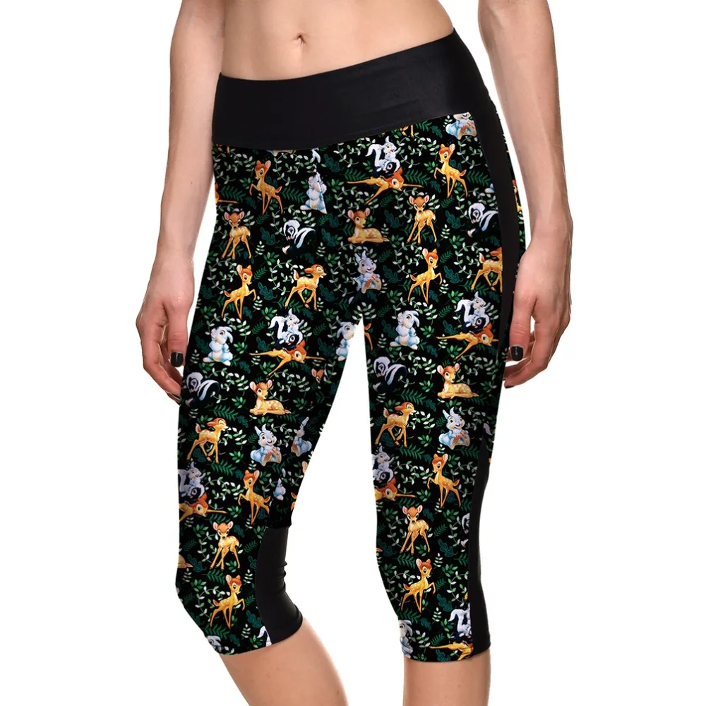 Cute Deer And Rabbit Pattern Digital Printing Side Pocket Capril Pants New Casual Style Summer Women Elastic Force Slim Legging
Cute Deer And Rabbit Pattern Digital Printing Side Pocket Capril Pants New Casual Style Summer Women Elastic Force Slim Legging