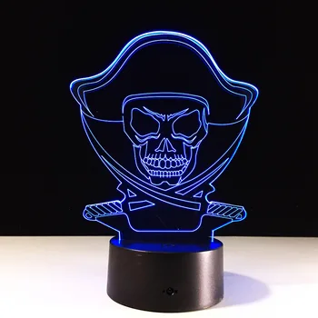 Skull Man 3d Night Light With 7 Color Changing Touch Usb Desk Table Mood Lamp For Halloween decorations
Skull Man 3d Night Light With 7 Color Changing Touch Usb Desk Table Mood Lamp For Halloween decorations