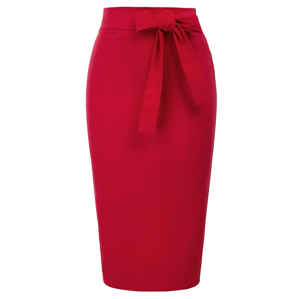 ladies OL skirt Women solid color elegant Belt Bodycon Skirt High Waist Retro Vintage Hips-Wrapped knee length office skirts
ladies OL skirt Women solid color elegant Belt Bodycon Skirt High Waist Retro Vintage Hips-Wrapped knee length office skirts