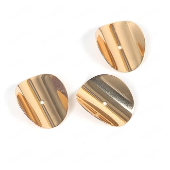 20PCS 2.5x2.1CM Gold Color Plated Brass Curved Spacer Round Tablets Diy Jewelry Findings Earrings Accessories Wholesale
20PCS 2.5x2.1CM Gold Color Plated Brass Curved Spacer Round Tablets Diy Jewelry Findings Earrings Accessories Wholesale