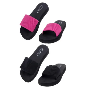 THINKTHENDO 2018 Ultralight Home Womens Summer Slipper Mid Heel Sandal Muffin Platform Shoes
THINKTHENDO 2018 Ultralight Home Womens Summer Slipper Mid Heel Sandal Muffin Platform Shoes