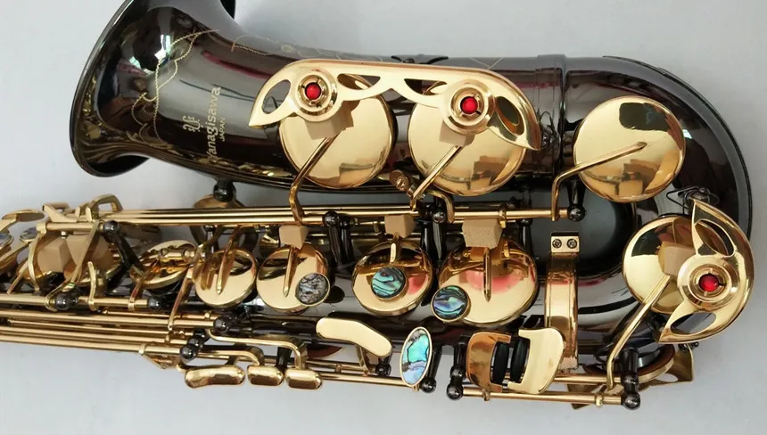 

2019 New Yanagisawa Eb Alto Saxophone Music Japan Yanagisawa A-991 alto saxophone playing musical instruments black professional