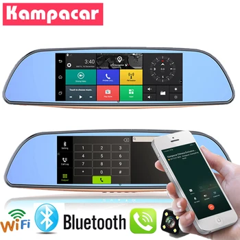 Kampacar Drive Registrar Auto Video Recorder For Cars Android 3G GPS Car Dvr Wifi Bluetooth Rearview Mirror With Camera Two DVRs
Kampacar Drive Registrar Auto Video Recorder For Cars Android 3G GPS Car Dvr Wifi Bluetooth Rearview Mirror With Camera Two DVRs