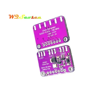 Si5351A Clock Generator Breakout Board Precision 25MHz Crystal Controller Signal Generator Si5351 8KHz-160MHz For Arduino MCU
Si5351A Clock Generator Breakout Board Precision 25MHz Crystal Controller Signal Generator Si5351 8KHz-160MHz For Arduino MCU