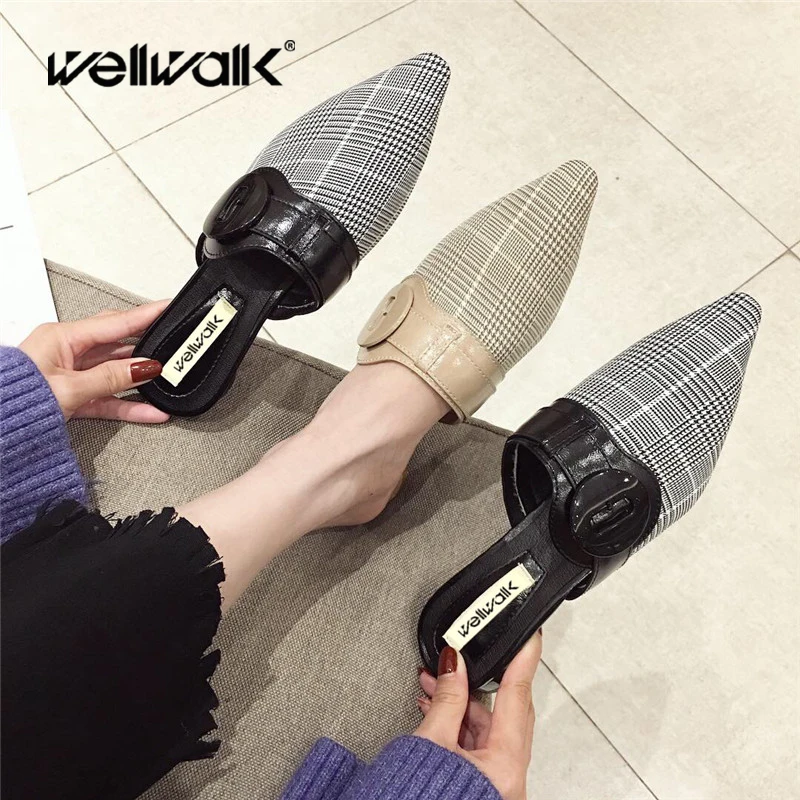 Wellwalk High Slippers Ladies Dress Woman Shoes Sexy Slides Fashion Mules Shoes Women Heel Slippers Female Close Toe Sandals
Wellwalk High Slippers Ladies Dress Woman Shoes Sexy Slides Fashion Mules Shoes Women Heel Slippers Female Close Toe Sandals