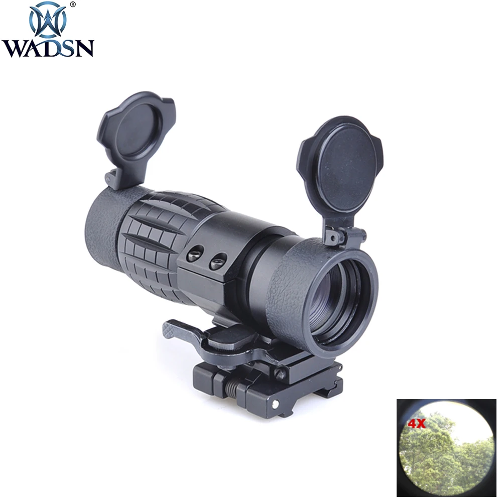 WADSN ET Style 4X FXD Magnifier Hunting Riflescope Tactical Shoot Scope Airsoft Optics with Adjustable QD Mount AO5338
WADSN ET Style 4X FXD Magnifier Hunting Riflescope Tactical Shoot Scope Airsoft Optics with Adjustable QD Mount AO5338