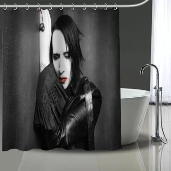 Hot Marilyn Manson Printing Shower Curtain Waterproof Curtains Bathroom Decor with Hooks Custom your image More size
Hot Marilyn Manson Printing Shower Curtain Waterproof Curtains Bathroom Decor with Hooks Custom your image More size