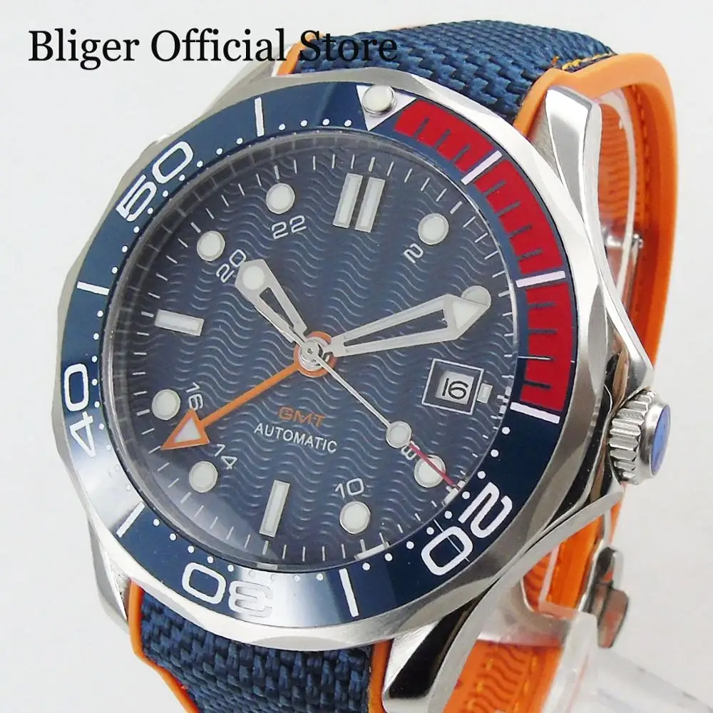 High Quality 41mm Automatic Men's Watch With GMT Function Super Luminous Dial With Date
High Quality 41mm Automatic Men's Watch With GMT Function Super Luminous Dial With Date