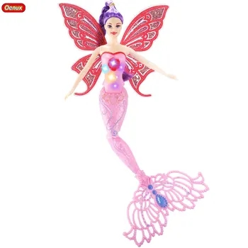 Oenux Original Bling Mermaid Dolls With Wing Girls Toy Fashion Ariel Moxie Princess Swimming Mermaid Doll For Girl Birthday Gift
Oenux Original Bling Mermaid Dolls With Wing Girls Toy Fashion Ariel Moxie Princess Swimming Mermaid Doll For Girl Birthday Gift