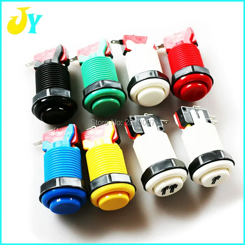 50pcs Push Button American Style Arcade button Switch Button Durable Multicade DIY MAME Jamma Game Parst
50pcs Push Button American Style Arcade button Switch Button Durable Multicade DIY MAME Jamma Game Parst