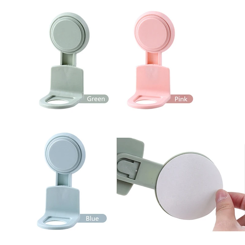Selfadhesive Wall Hangers Shampoo Bottle Soap Dispenser Holder Bathroom Hooks eBay