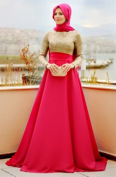 NEW Style Elegant Muslim Evening Dress Prom Dress Islamic Dubai Abaya Kaftan Long Sleeve Event Dress Vestido De Festa With Scarf
NEW Style Elegant Muslim Evening Dress Prom Dress Islamic Dubai Abaya Kaftan Long Sleeve Event Dress Vestido De Festa With Scarf