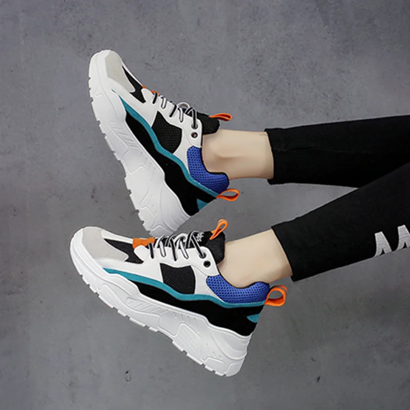 Fashion Sneakers Women Shoes Breathable Platform Chunky Sneakers Tenis Feminino Hot Flats Female Shoes Casual Dad Shoes Krasovki
Fashion Sneakers Women Shoes Breathable Platform Chunky Sneakers Tenis Feminino Hot Flats Female Shoes Casual Dad Shoes Krasovki