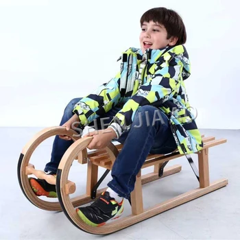 Ski skating machine / solid wood sled / children's adult ski equipment / family winter entertainment skiing supplies 
Ski skating machine / solid wood sled / children's adult ski equipment / family winter entertainment skiing supplies
