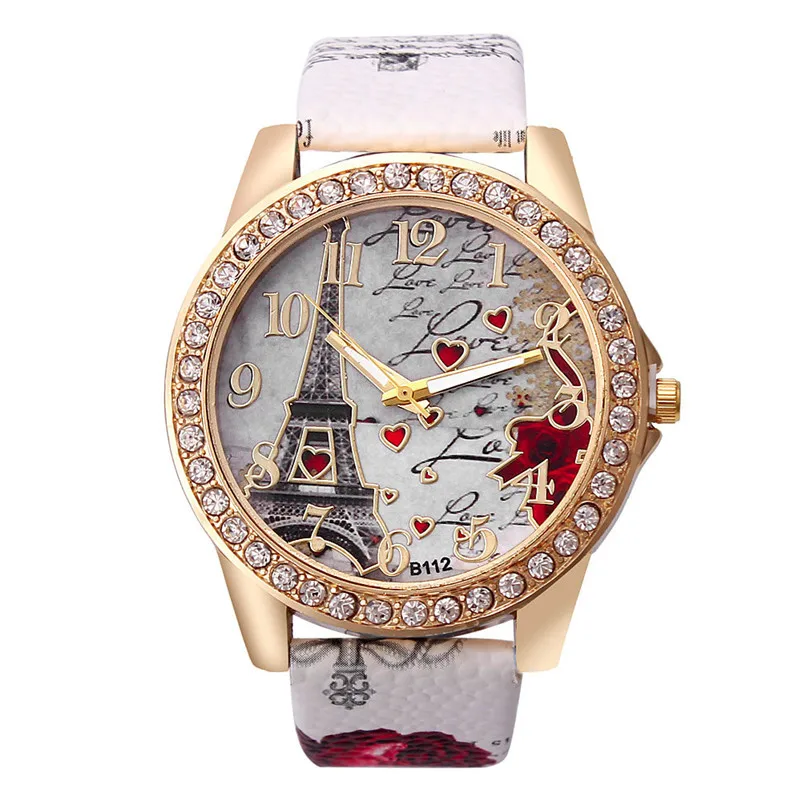 Women Watches Classic Fashion Tower Pattern Leather Band Analog Quartz Vogue Wrist Watches Luxury Ladies Dress Clock reloj #c
Women Watches Classic Fashion Tower Pattern Leather Band Analog Quartz Vogue Wrist Watches Luxury Ladies Dress Clock reloj #c