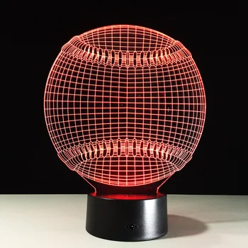 New Dropshop 3D Lampara MLB Baseball 3D Light Hat Sport 7 Color Changing LED Night Touch Desk Table Lamp Child Kid Sleep lamp
New Dropshop 3D Lampara MLB Baseball 3D Light Hat Sport 7 Color Changing LED Night Touch Desk Table Lamp Child Kid Sleep lamp