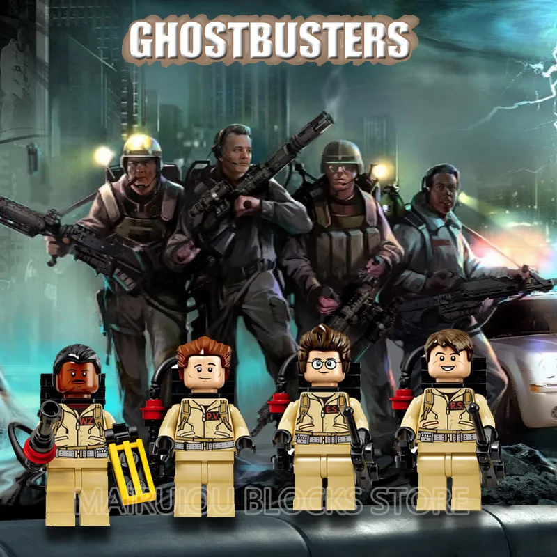 Movie Series Legoing Ghostbusters Figures Barney Lee Christmas Yin Yang Jensen Billy Building Blocks Toys With Legoings Weapon
Movie Series Legoing Ghostbusters Figures Barney Lee Christmas Yin Yang Jensen Billy Building Blocks Toys With Legoings Weapon